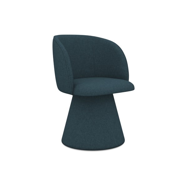 Čalúnené jedálenské kreslo v petrolejovej farbe Maia – Makamii