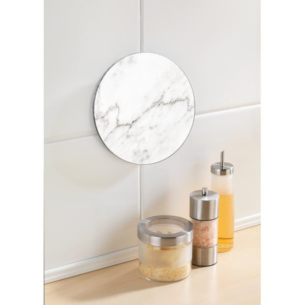 Sklenená podložka pod hrniec Wenko Marble, 20 cm-image-1