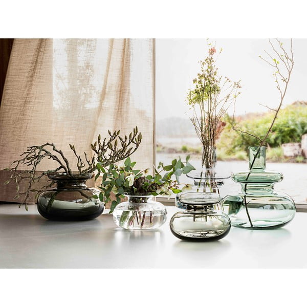 Zelená sklenená váza Inu - Zone-image-1