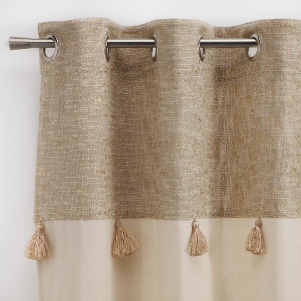 Béžový záves 140x240 cm New Sultan – douceur d'intérieur-image-1