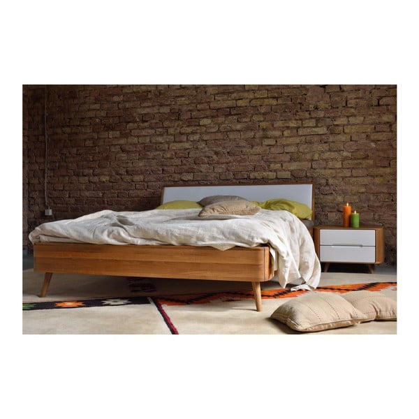 Posteľ z dubového dreva Gazzda Ena, 160 x 200 cm-image-4