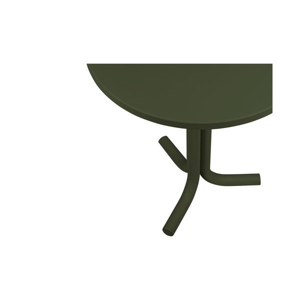 Kovový okrúhly záhradný jedálenský stôl ø 59 cm Nokk – noo.ma-image-4