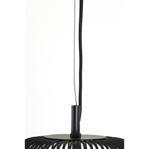 Čierne stropné svietidlo ø 27 cm Rilanu - Light & Living-image-2