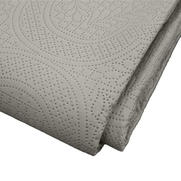 Sivá súprava prikrývky a obliečky na vankúš z mikrovlákna 240x260 cm Romane – douceur d'intérieur-image-2