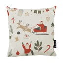 Obliečka na vankúš s vianočným motívom 45x45 cm Happy Santa – Butter Kings