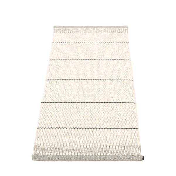 Svetlosivo-krémový vnútorný a vonkajší koberec 60x125 cm Belle Warm Grey – Pappelina