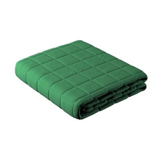 Zelená prešívaná posteľná prikrývka na dvojlôžko 170x210 cm Happiness - Yellow Tipi