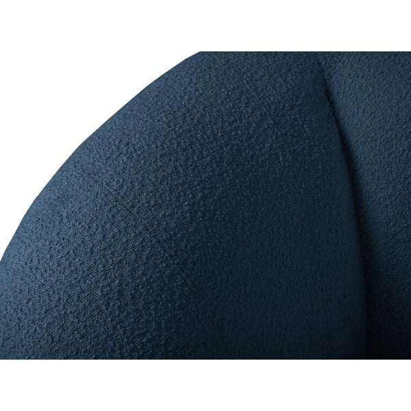 Modré kreslo z textílie buklé Essen – Cosmopolitan Design-image-4