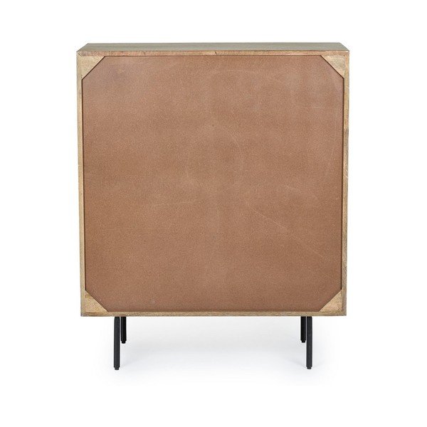 Skrinka z mangového dreva v prírodnej farbe 92x110x40 cm Darsey – Bizzotto-image-3