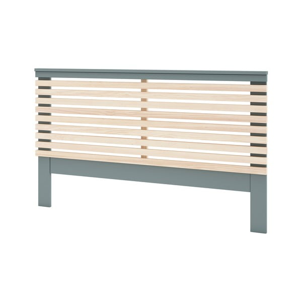 Čelo postele v dekore borovice v prírodnej farbe/sivozelené 163x100 cm Estefania – Marckeric-image-2