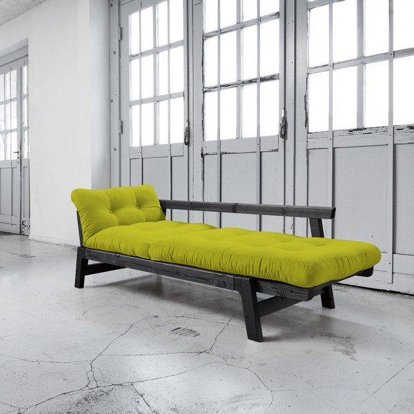 Rozkladacia pohovka Karup Step Black/Pistacio-image-3