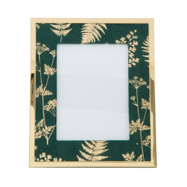 Zeleno-zlatý stolový fotorámik Mauro Ferretti Glam, 15 × 20 cm-image-3