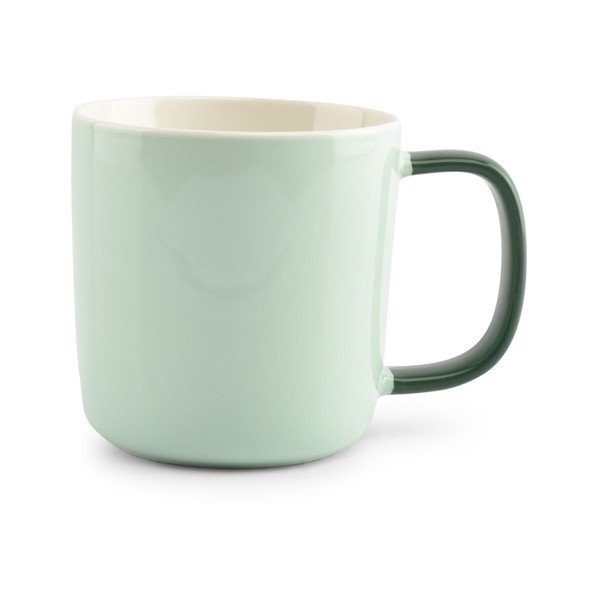 Svetlozelený hrnček z kostného porcelánu 370 ml Mae – ONA