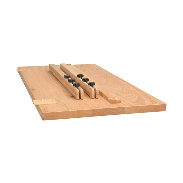 Prídavná doska k jedálenskému stolu v dekore duba 100x50 cm Plainfield – Rowico-image-4