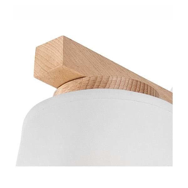 Biele nástenné svietidlo ø 15 cm Ellie – LAMKUR-image-3