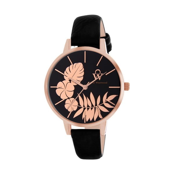 Dámske hodinky s remienkom v čiernej farbe Olivia Westwood Mehena