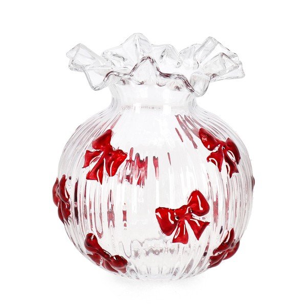 Sklenená váza (výška  20,5 cm) Halynor – Bizzotto