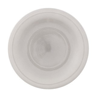 Bielo-sivý porcelánový tanier Like by Villeroy & Boch, 28,5 cm