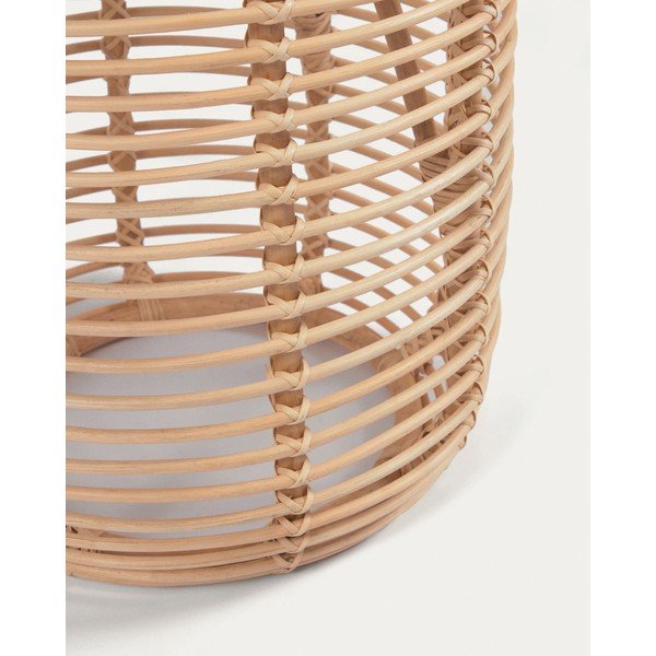 Ratanový okrúhly odkladací stolík ø 45 cm Kohana – Kave Home-image-4