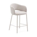 Barová stolička slonovinová (výška sedadla 65 cm) Maina – Kave Home