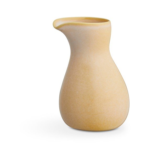 Žltá kameninová nádoba na mlieko Kähler Design Mano, 1 l