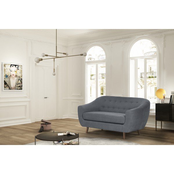 Sivá dvojmiestna pohovka Jalouse Maison Vicky-image-1