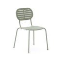 Kovová záhradná stolička v mentolovej farbe Brai – Kave Home