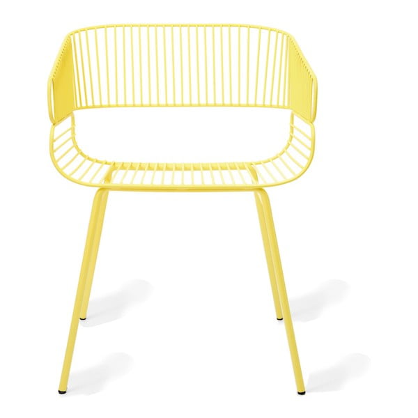Žltá stolička Petite Friture Frame