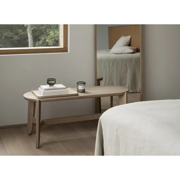 Drevená lavica v prírodnej farbe Eli – Blomus-image-1