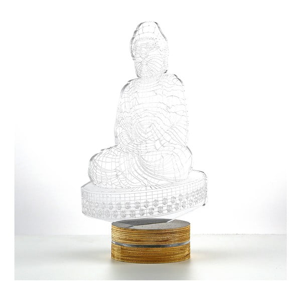 3D stolová lampa Budha-image-1