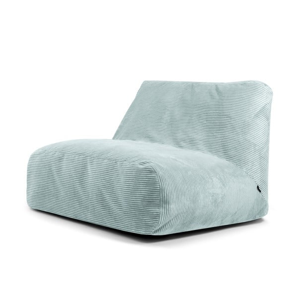 Menčestrový sedací vak v mentolovej farbe Sofa Tube – SLOWDOWN