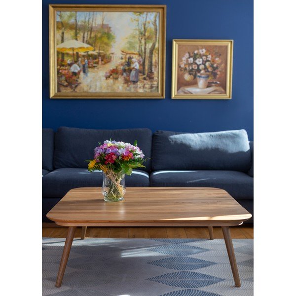 Konferenčný stolík z jaseňového dreva Ragaba Contrast Tetra, 110 x 110cm-image-4