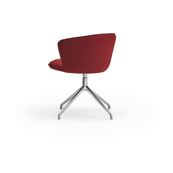 Vínovočervené čalúnené jedálenské kreslá v súprave 2 ks Add – Teulat-image-2