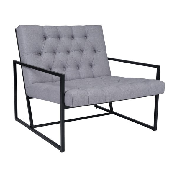 Svetlosivé kreslo Mazzini Sofas Aster-image-3