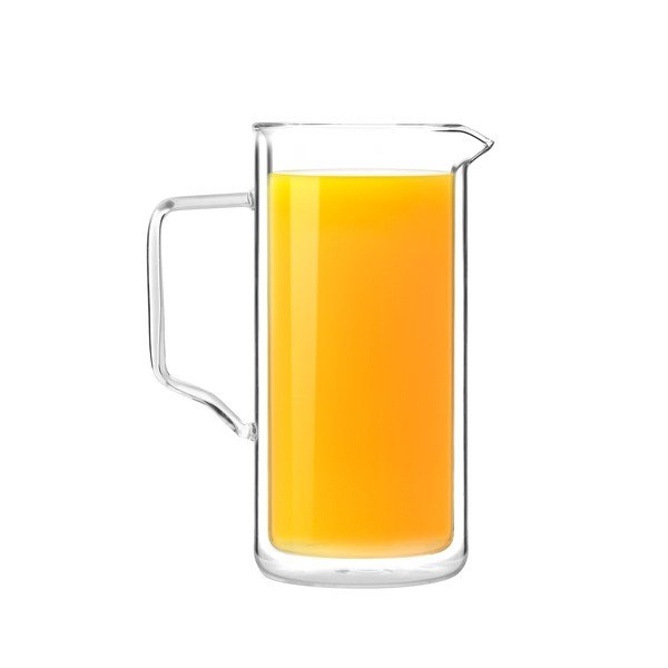 Dvojstenný džbán z borosilikátového skla Vialli Design, 1 l-image-3