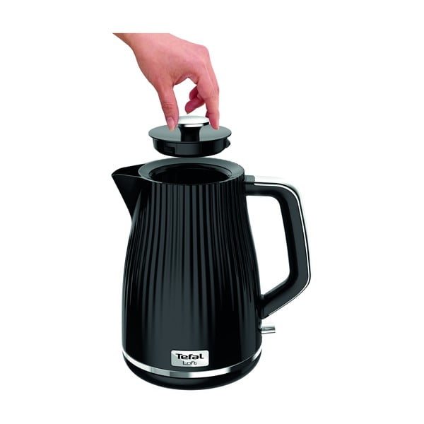 Čierna rýchlovarná kanvica 1,7 l Loft KO250830 – Tefal-image-4