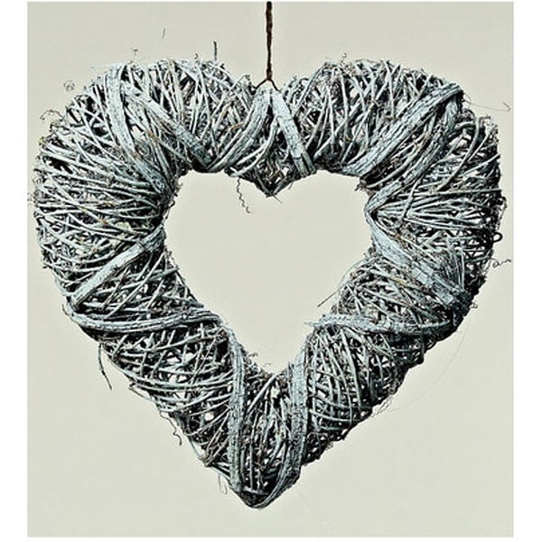 Závesné srdce Boltze Heart Natura, 30 cm