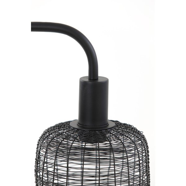 Čierna stolová lampa (výška 58 cm) Lekang - Light & Living-image-2