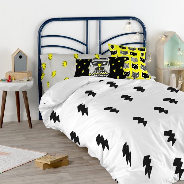 Set obliečky na prikrývku a vankúš Baleno Thunder, 140 × 200 cm-image-2