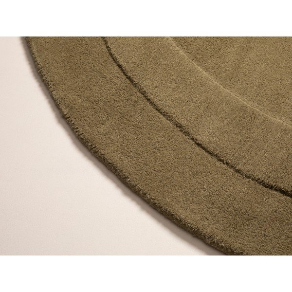 Kaki vlnený koberec 150x230 cm Cloria – Micadoni-image-4