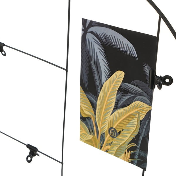 Súprava 2 čiernych kovových stojanov na fotky Casa Selección-image-1