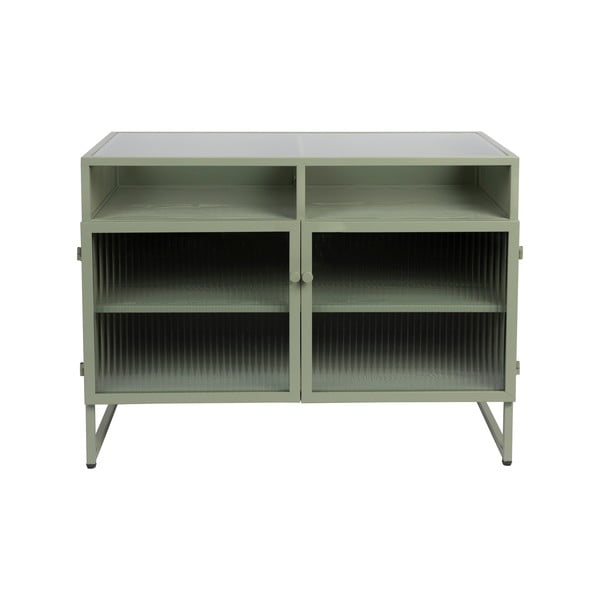 Zelená vitrína 80x58 cm Herbe - White Label