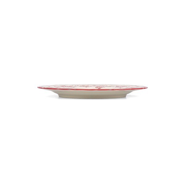 Vínovočervený/slonovinový dezertný porcelánový tanier ø 21,5 cm Cyril – S|P Collection-image-3