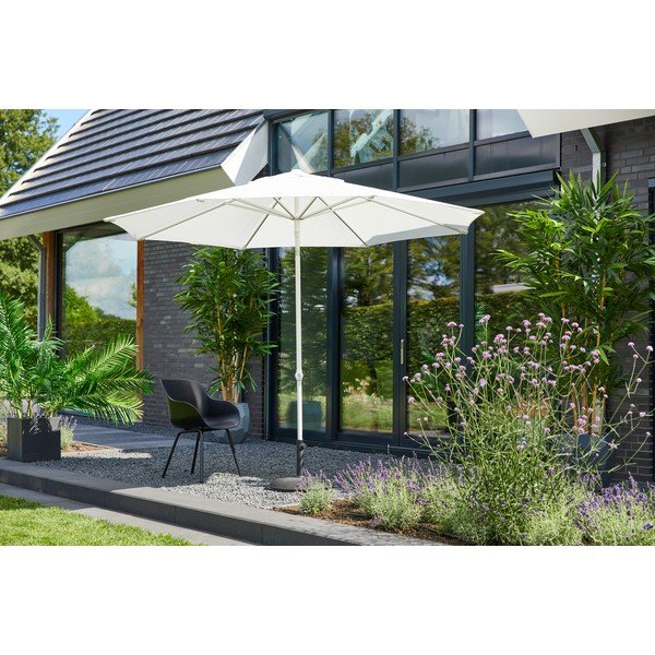 Biely slnečník ø 300 cm Sophie – Hartman-image-3