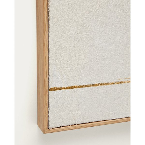 Ručne maľovaný obraz s rámom/na plátne 80x100 cm Salin – Kave Home-image-3