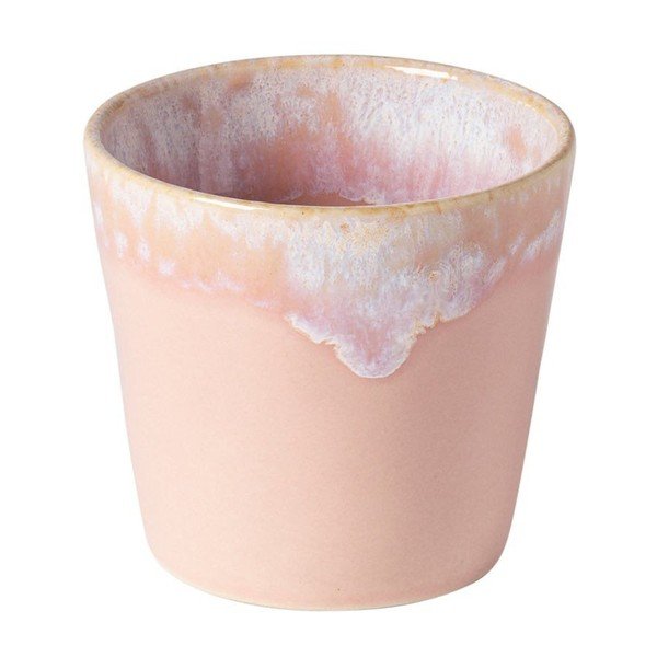 Biela/ružová kameninová šálka 210 ml Grespresso – Costa Nova