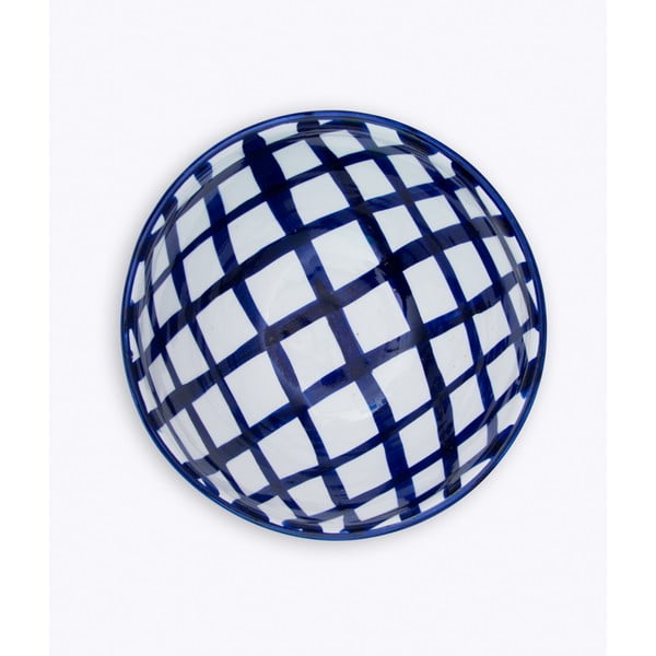 Modro-biela keramická miska Tierra Bella Lines, ø 23 cm-image-2