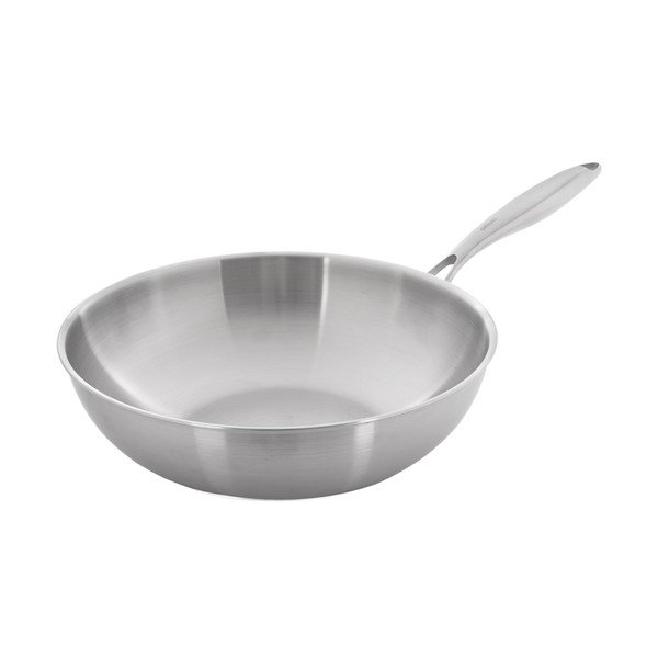 Wok nerezová panvica ø 30 cm Steela – Orion-image-2