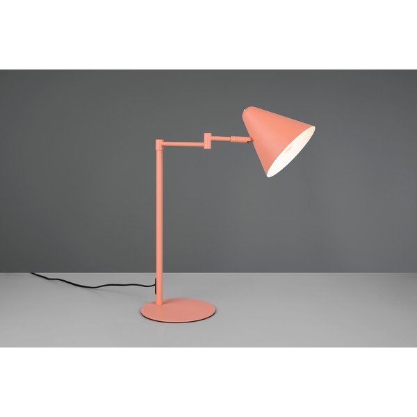 Oranžová stolová lampa s ohýbateľnou konštrukciou (výška  50,5 cm) Cosima – Trio-image-1