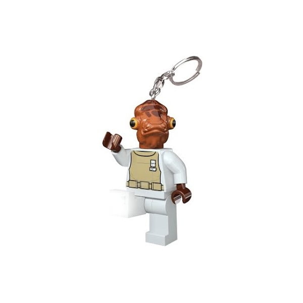 Svietiaca kľúčenka LEGO® Star Wars Admirál Ackbar